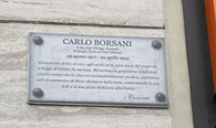 Lapide a Carlo Borsani