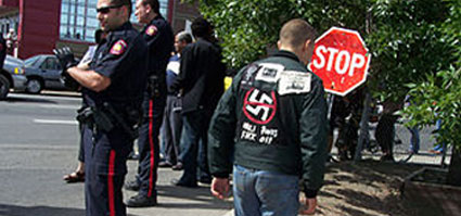 Raduno naziskin a Milano Raduno naziskin a Milano